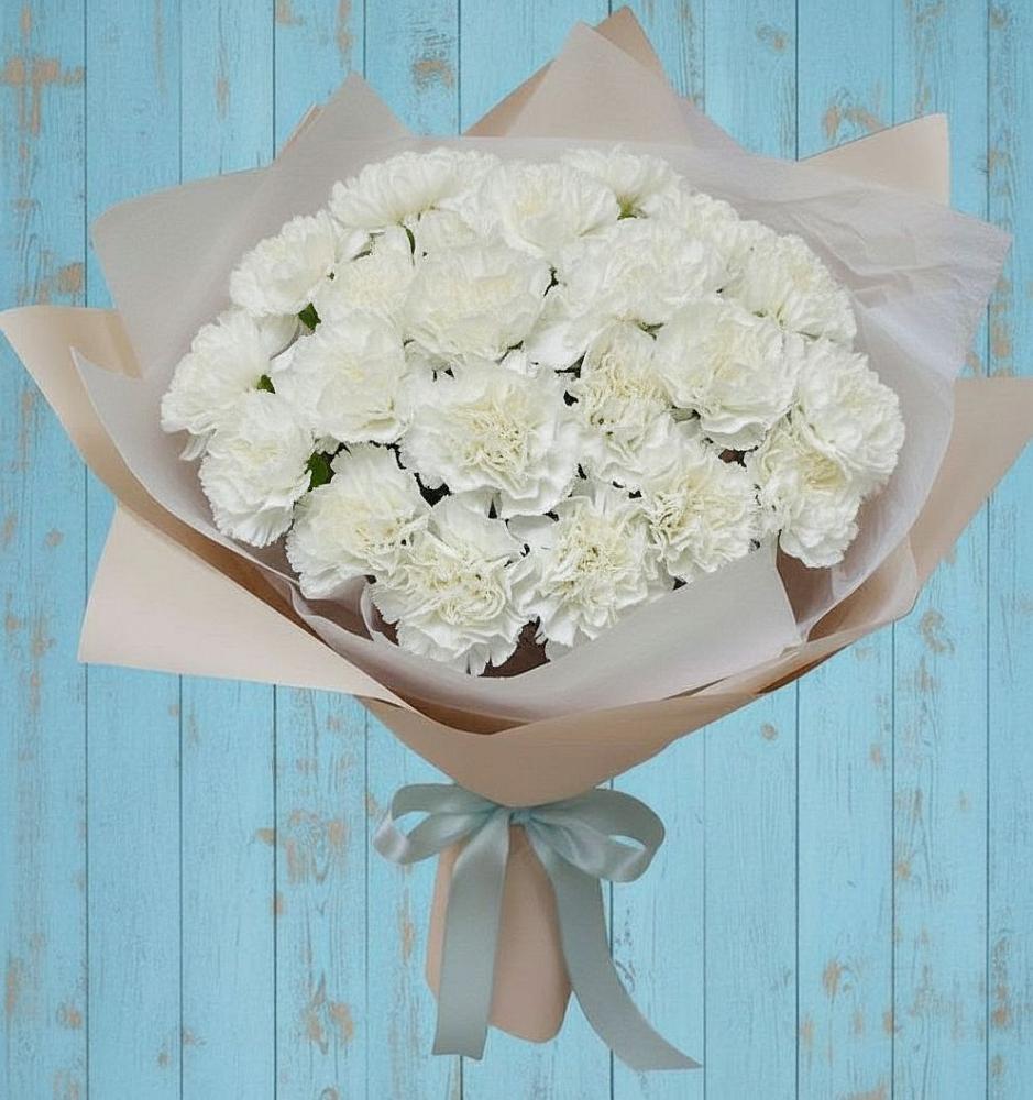 Букет цветов из: Гвоздики в Смоленске