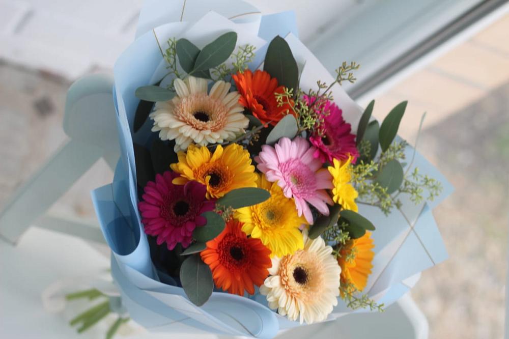 Букет цветов из: Герберы в Смоленске