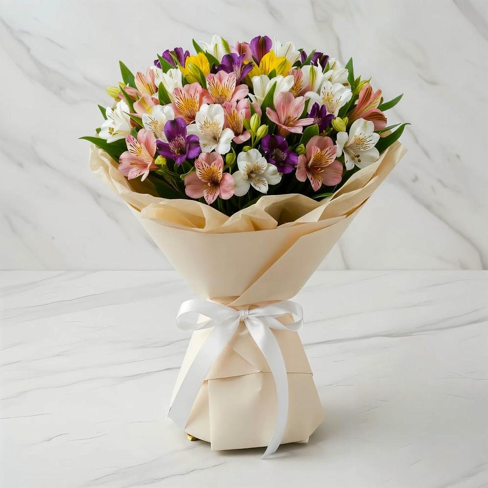 Букет цветов из: Альстромерии в Смоленске