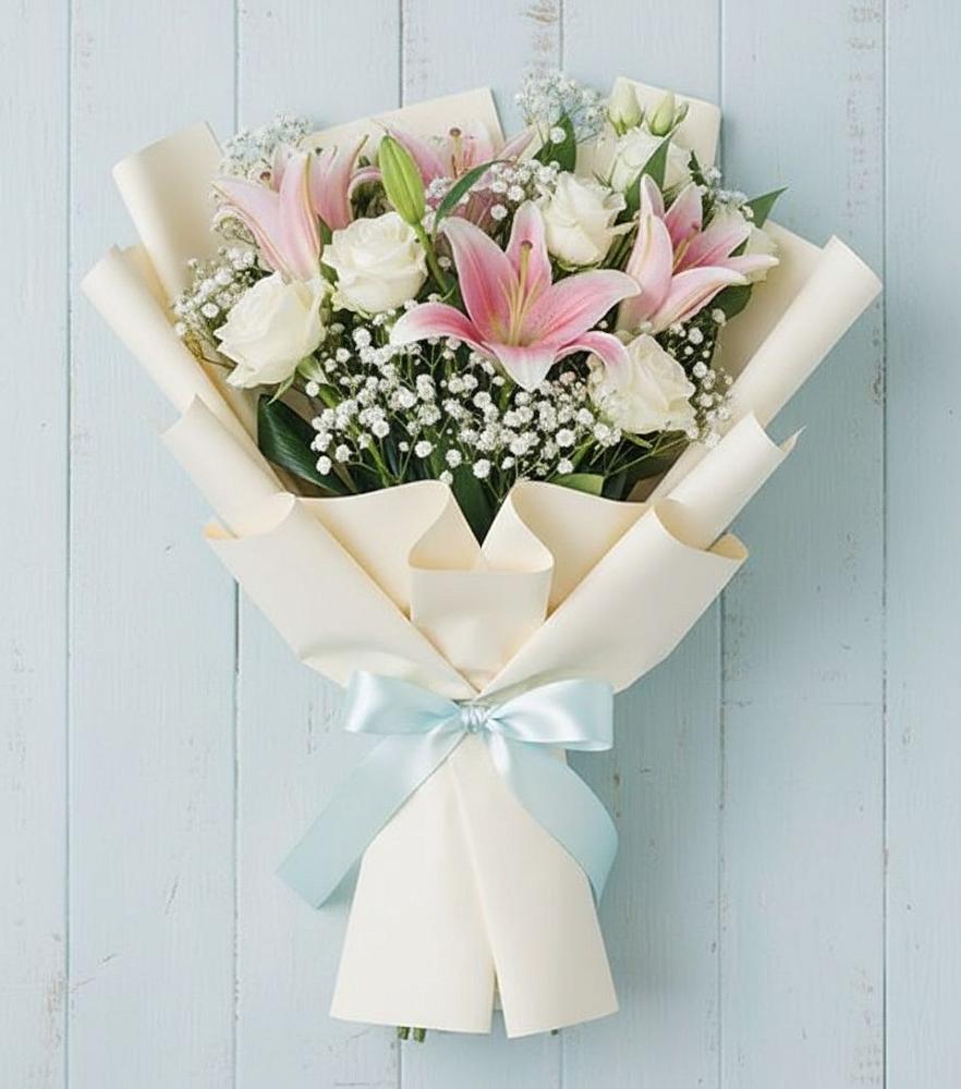 Букет цветов из: Лилии в Смоленске