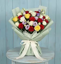 Букет цветов из:  Розы #REPLACE_PRED# Смоленске