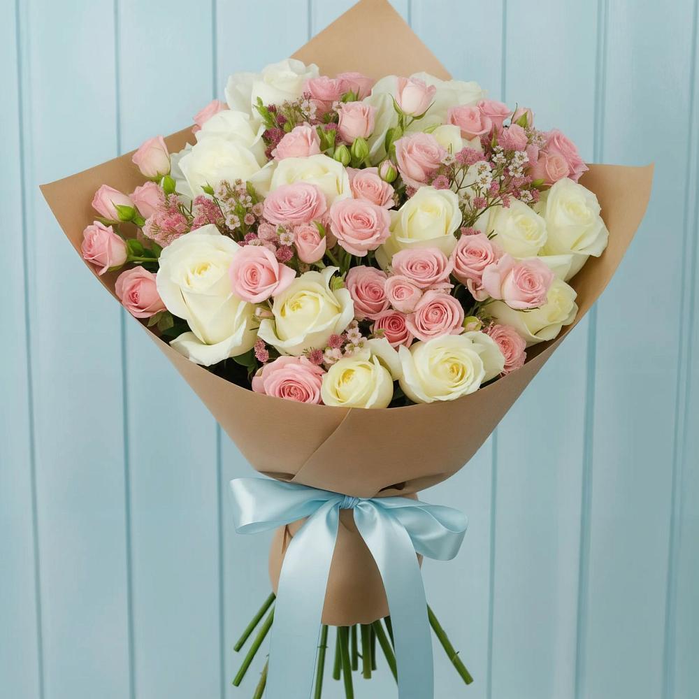 Букет цветов из: Розы в Смоленске