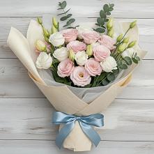 Букет цветов из:  Лизиантусы #REPLACE_PRED# Смоленске