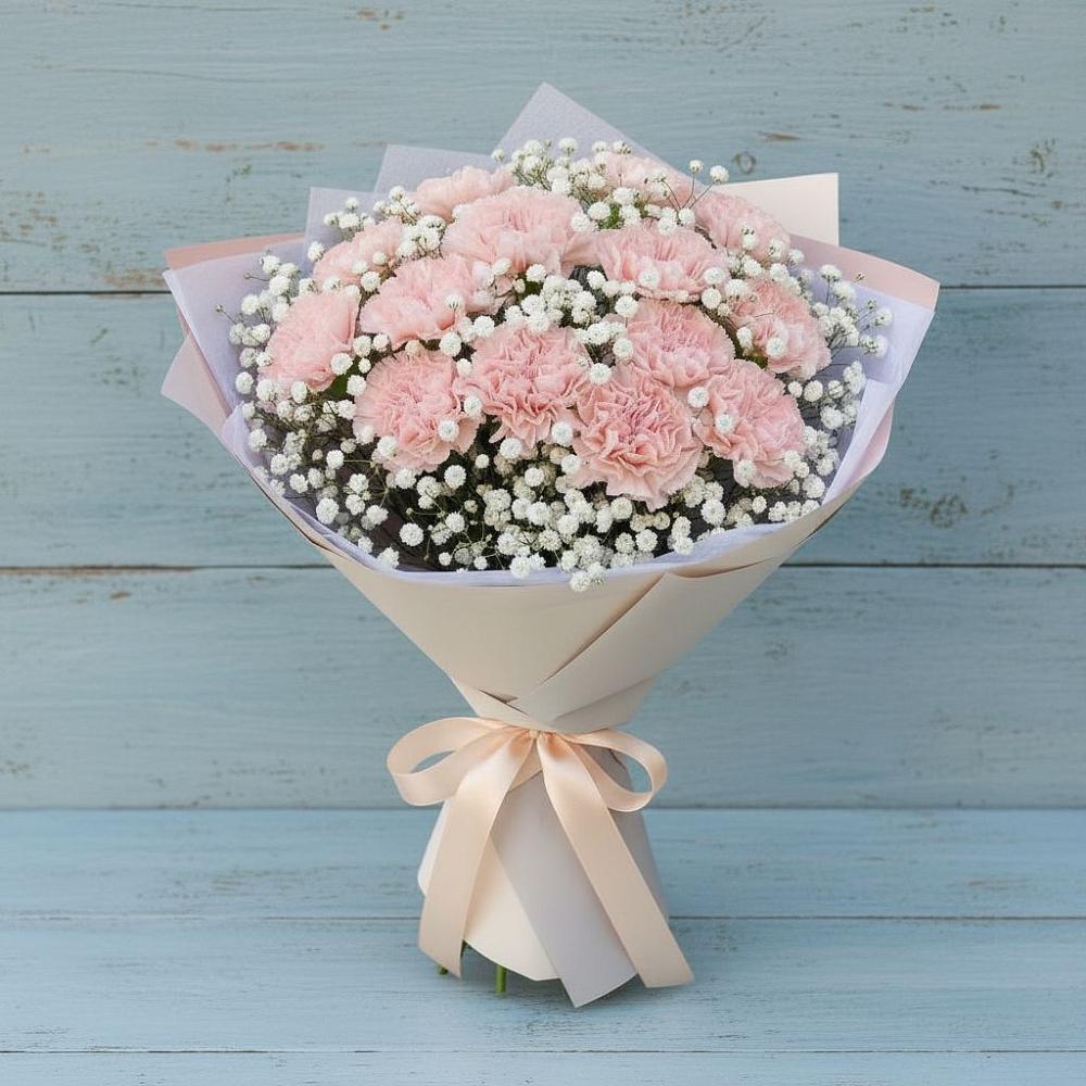 Букет цветов из: Гвоздики в Смоленске