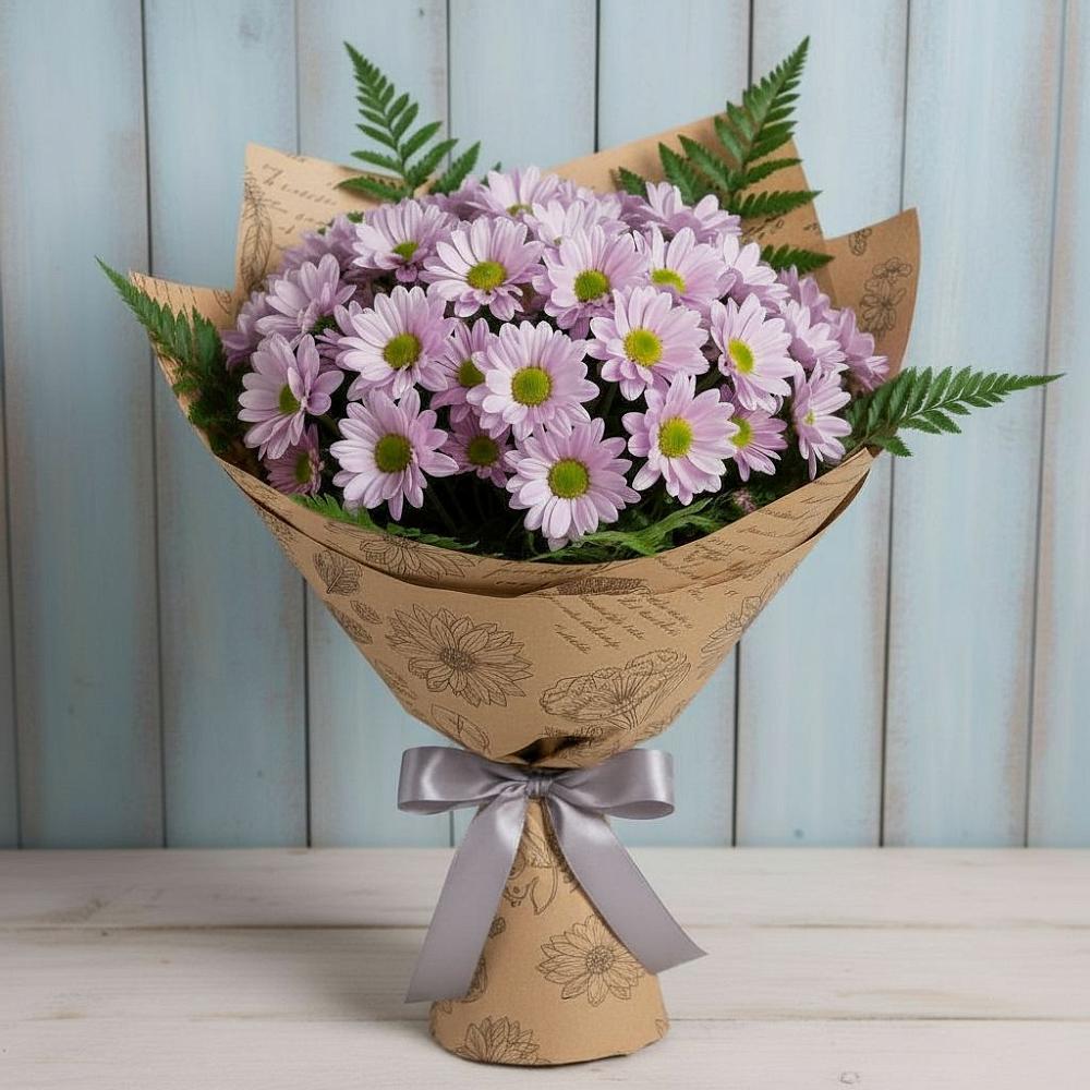 Букет цветов из: Хризантемы в Смоленске
