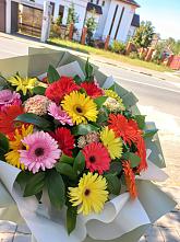 Букет цветов из:  Герберы #REPLACE_PRED# Смоленске