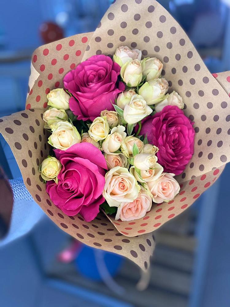 Букет цветов из: Розы в Смоленске