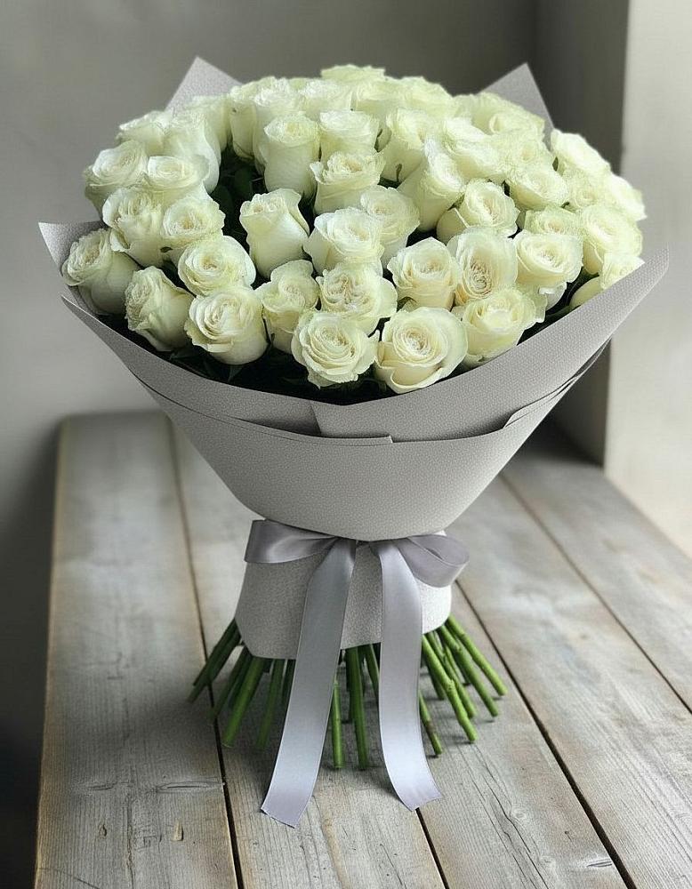 Букет 35 Белых роз в Смоленске
