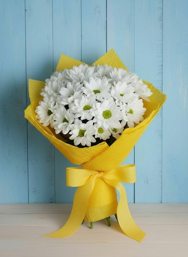 Букет цветов из: Хризантемы в Смоленске