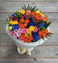 Букет цветов из:  Розы и Хризантемы #REPLACE_PRED# Смоленске