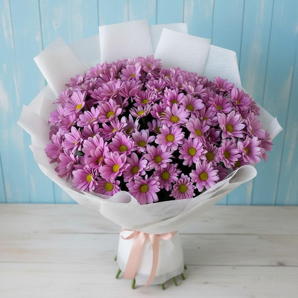 Букет цветов из: Хризантемы в Смоленске