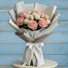 Букет цветов из:  Розы #REPLACE_PRED# Смоленске