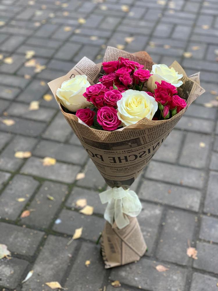 Букет цветов из: Розы в Смоленске