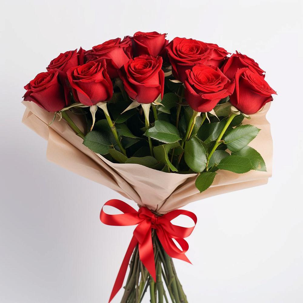 Букет 11 Красных роз Эдлесс Лав в Смоленске